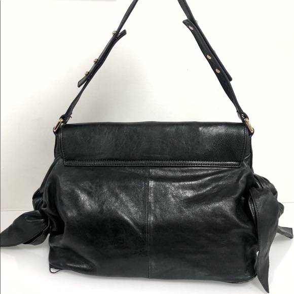 ZAC POSEN Leather Bow Bag - Picture 6 of 6